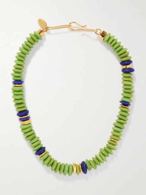 Laguna Gold-tone Beaded Necklace