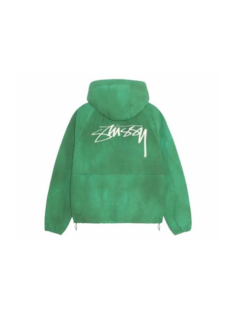 Stussy Beach Wave Dye Shell Jacket Pine