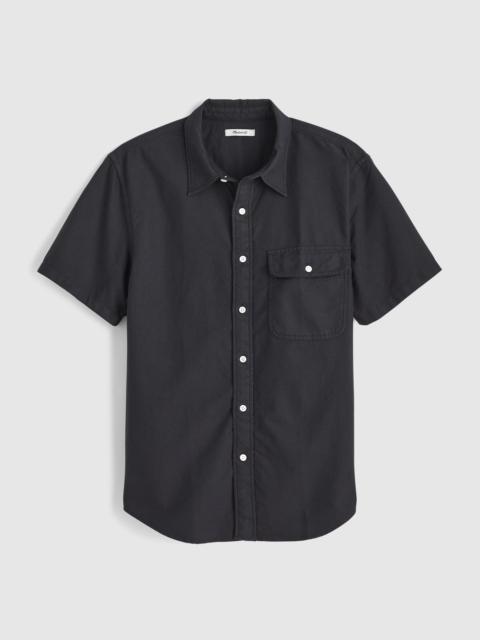 Short-Sleeve Single-Pocket Shirt in Allday Oxford