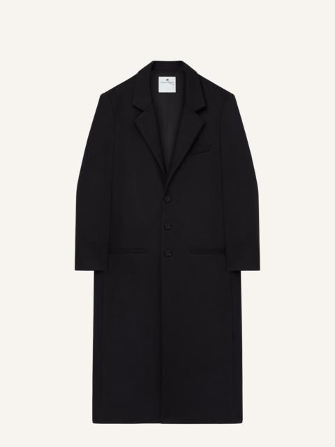 TAILORED WOOL LONG COAT