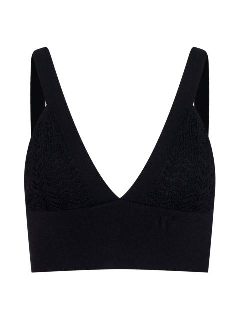 Reverie Pointelle Knit Bralette