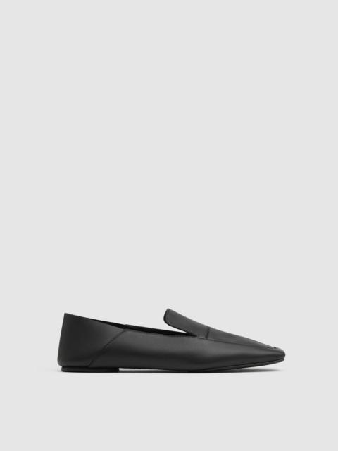 Minimal Flat Loafer - Black