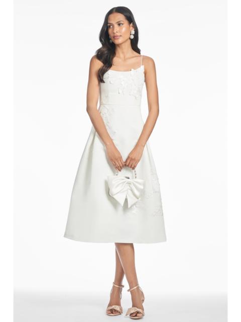 EMBELLISHED AUDRA DRESS - IVORY