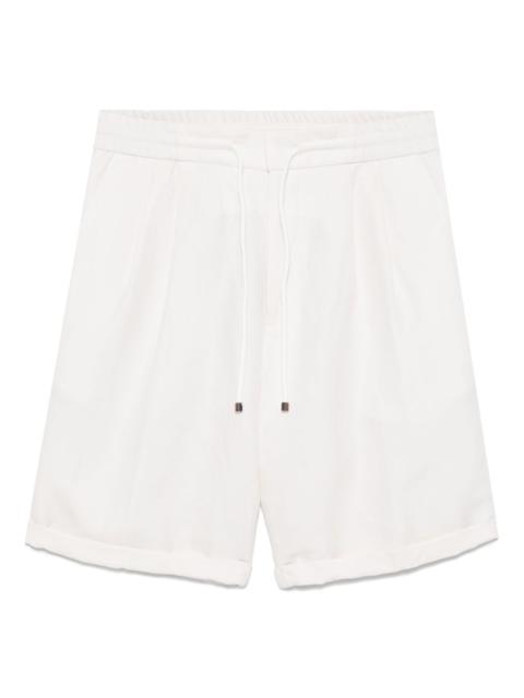drawstring-waistband shorts