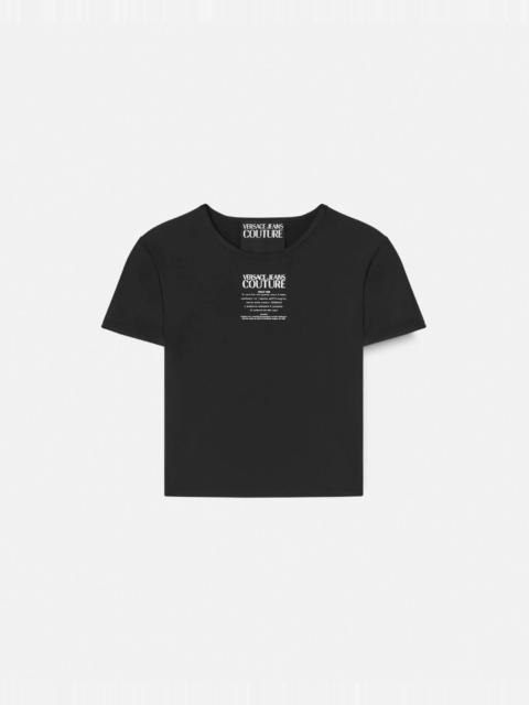 Warranty Logo Crop T-Shirt