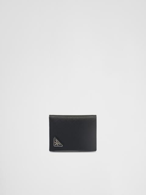 Small Saffiano leather wallet