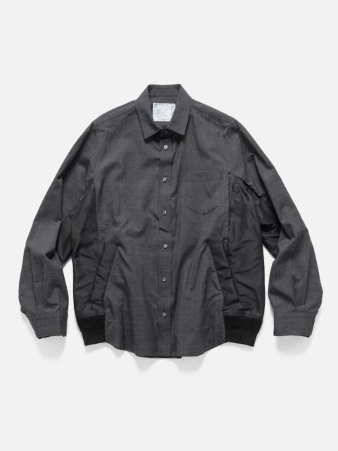 Glen Check Shirt Gray