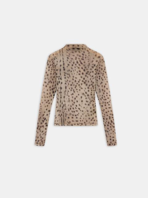 WOMEN'S DEER LONG SLEEVE TOP