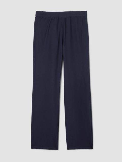Washable Stretch Crepe Kick Pant