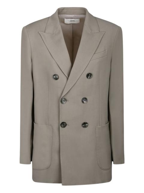 double-breasted blazer