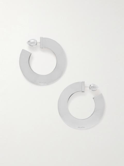 Silver-tone Hoop Earrings