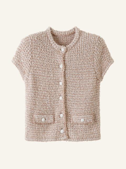 Textured Crop Jacket