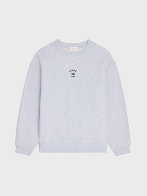 sweatshirt IN cotton fleece
