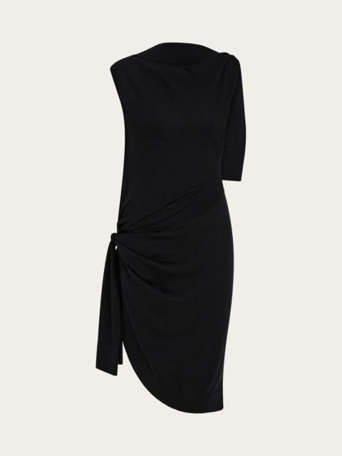 Sleeveless knitted dress