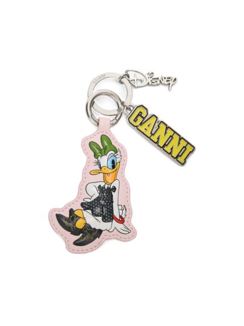 x Disney leather charm keyring