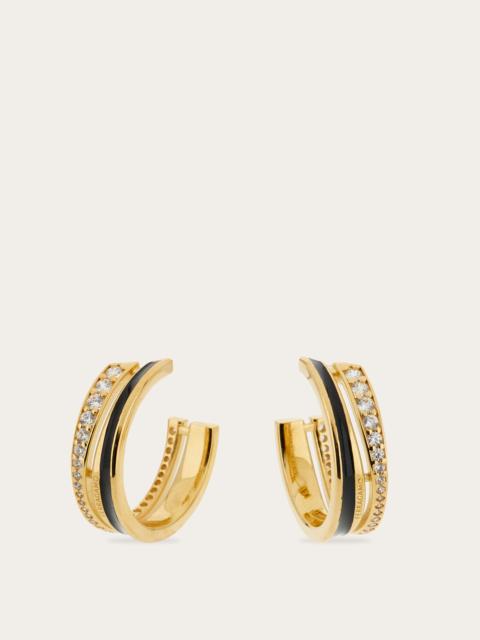 Hoop earrings