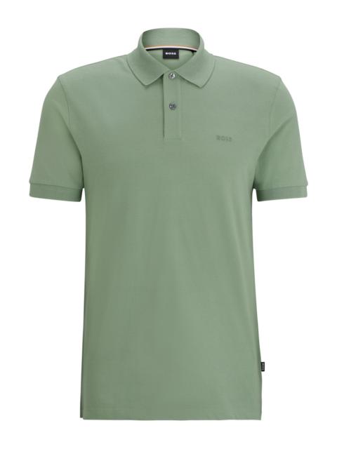 PALLAS COTTON POLO SHIRT WITH EMBROIDERED LOGO
