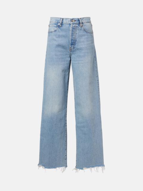 The Collegiate wide-leg jeans