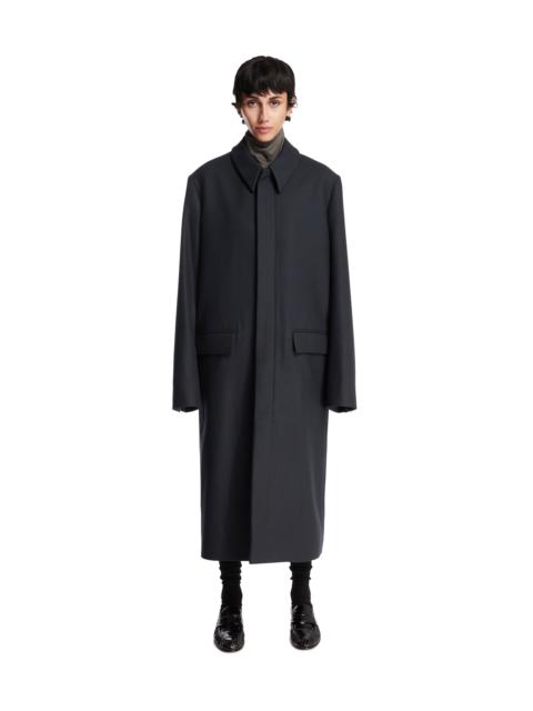 Blue Loden Coat Plombe
