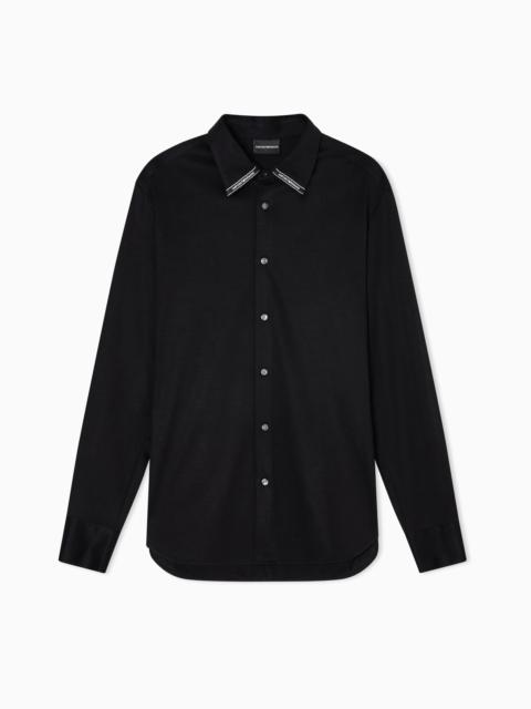 ASV LYOCELL-BLEND JERSEY SHIRT