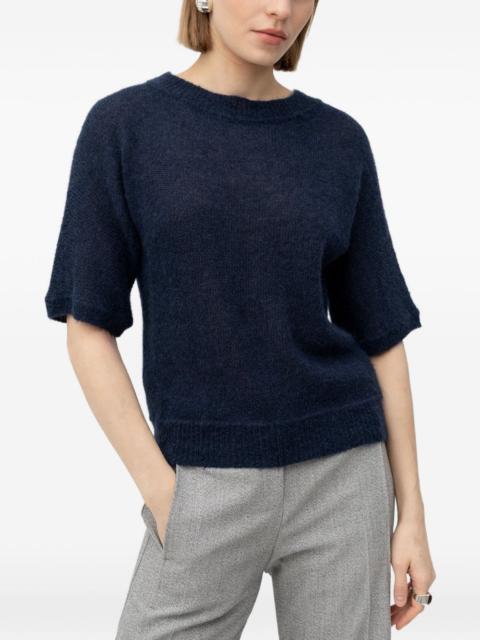 short-sleeve sweater