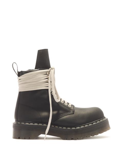 RICK OWENS STEEL TOE BOOTS