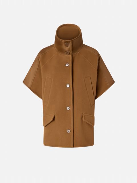 CLOTH CAPE WITH HIGH NECK