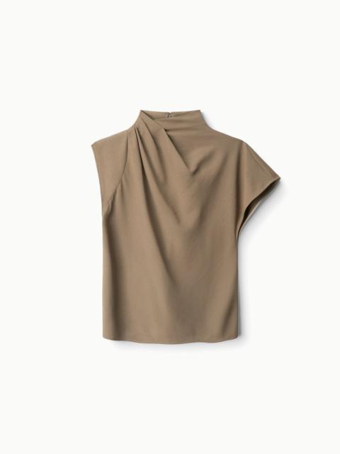 STAUD DAVINA TOP TRUFFLE