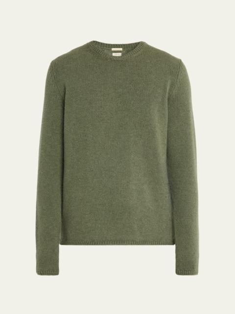 Men's Cashmere Knit Crewneck Sweater