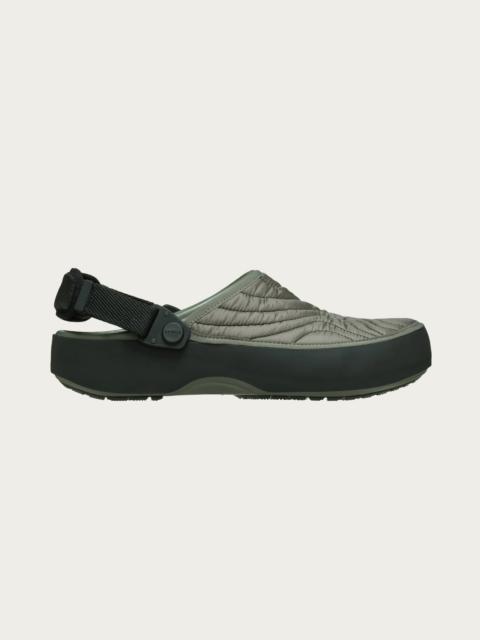 Classic Elevated Quilted Clog - Galactic Grey