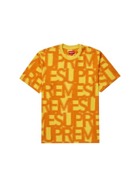 Supreme Spellout S/S Top Yellow