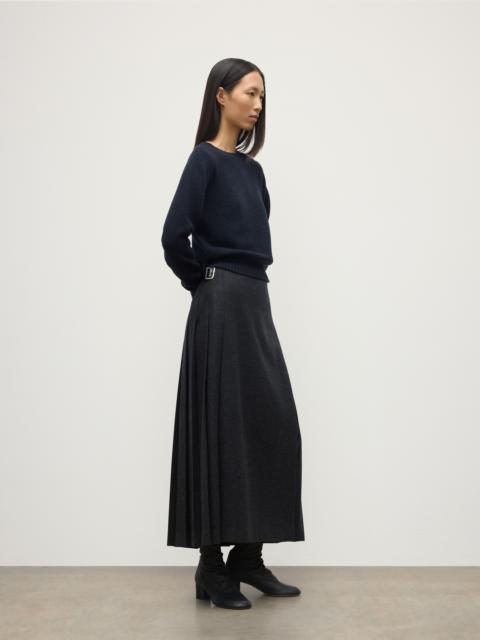 Le Kilt | Johnstons of Elgin Dark Grey Long Kilt