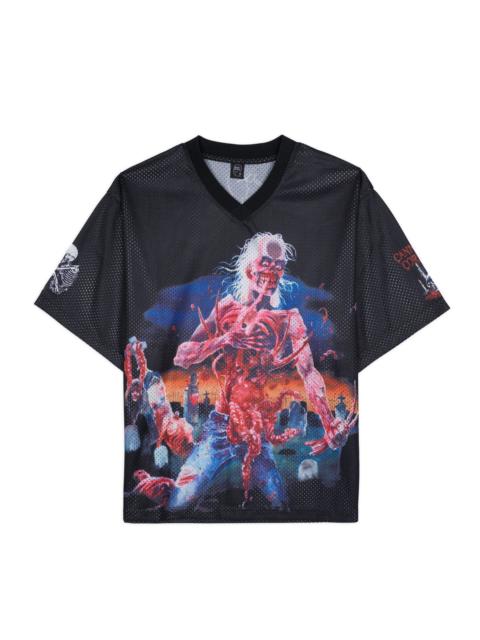 Brain Dead x Cannibal Corpse Football Jersey - Black