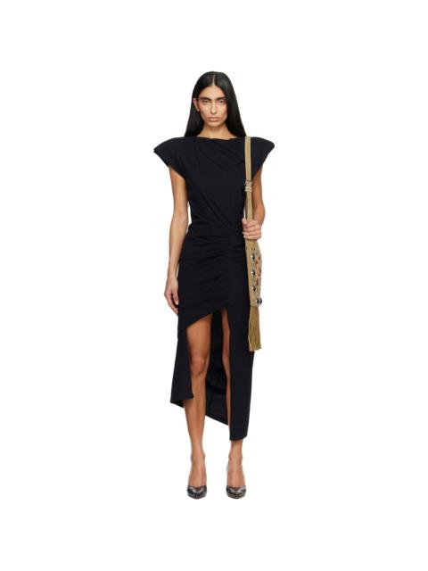 Black Nadela Midi Dress