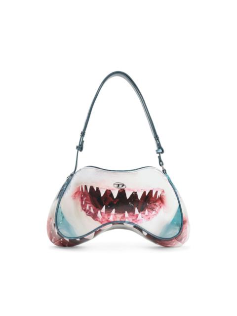 Play shark-mouth shoulder bag