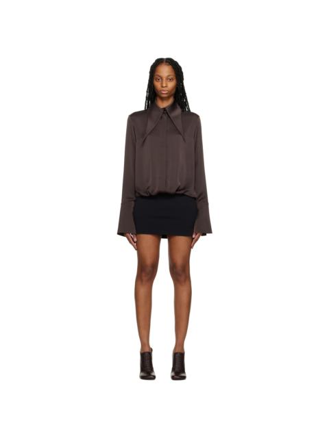 SSENSE Work Capsule – Brown Dara Minidress