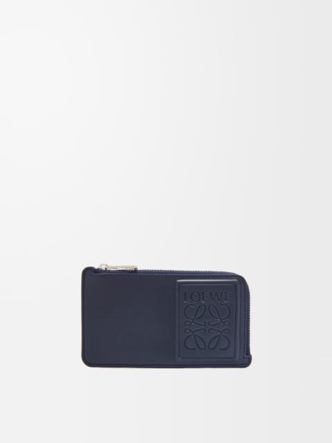 Coin cardholder in satin calfskin