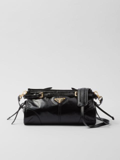 Small leather shoulder bag