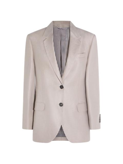 linen long sleeve jacket