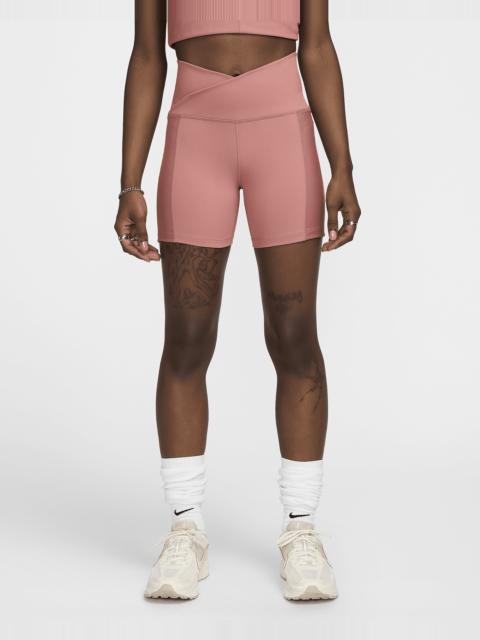 Nike One Wrap Women's High-Waisted 5" Biker Shorts