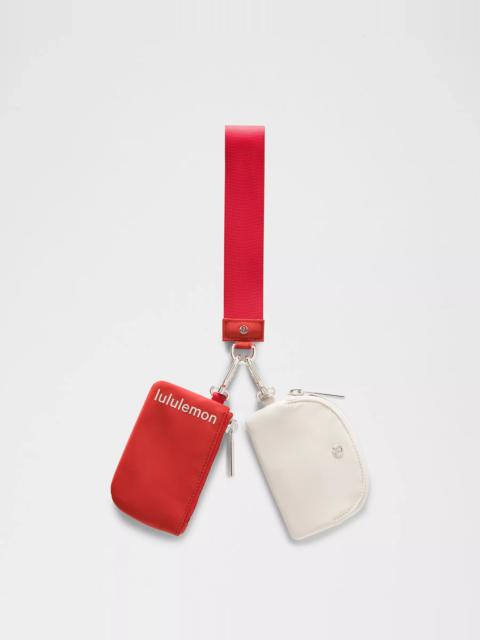 Dual Pouch Wristlet