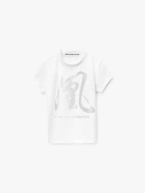 Matriarch Crystal Hotfix Graphic Baby Tee