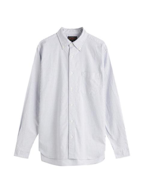 Beams Plus Button Down Candy Stripe Shirt