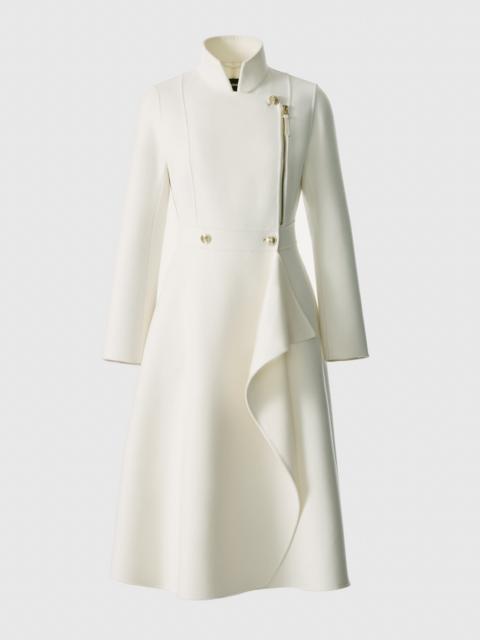 ANNIA Asymmetrical Wool Coat