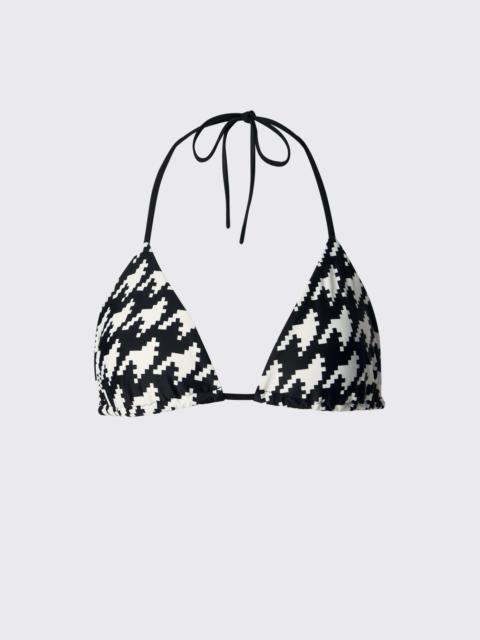 Houndstooth Bikini Top