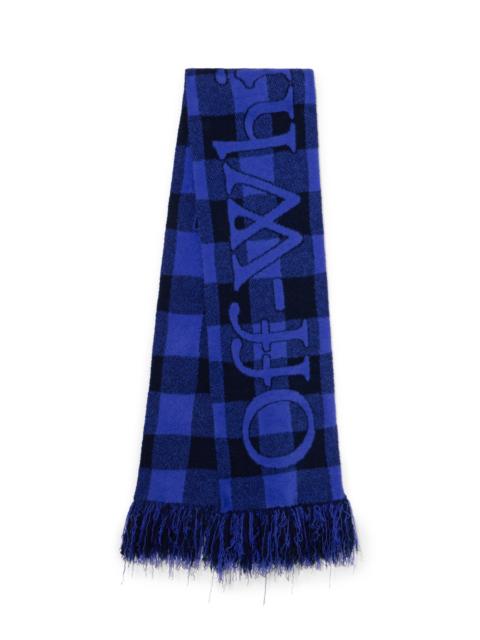 Bookish Check Scarf