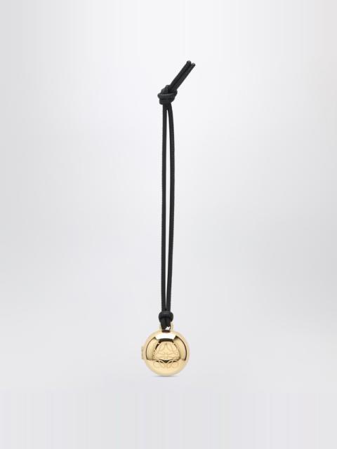Pendant with Anagram medallion gold