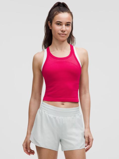 Swiftly Tech Cropped Racerback Tank Top 2.0