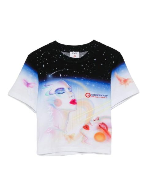 Multicolor Galactic Connection Baby T-shirt