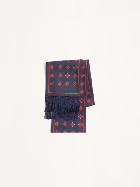 OPTICOOL SILK BANDEAU SCARF WITH FRINGE